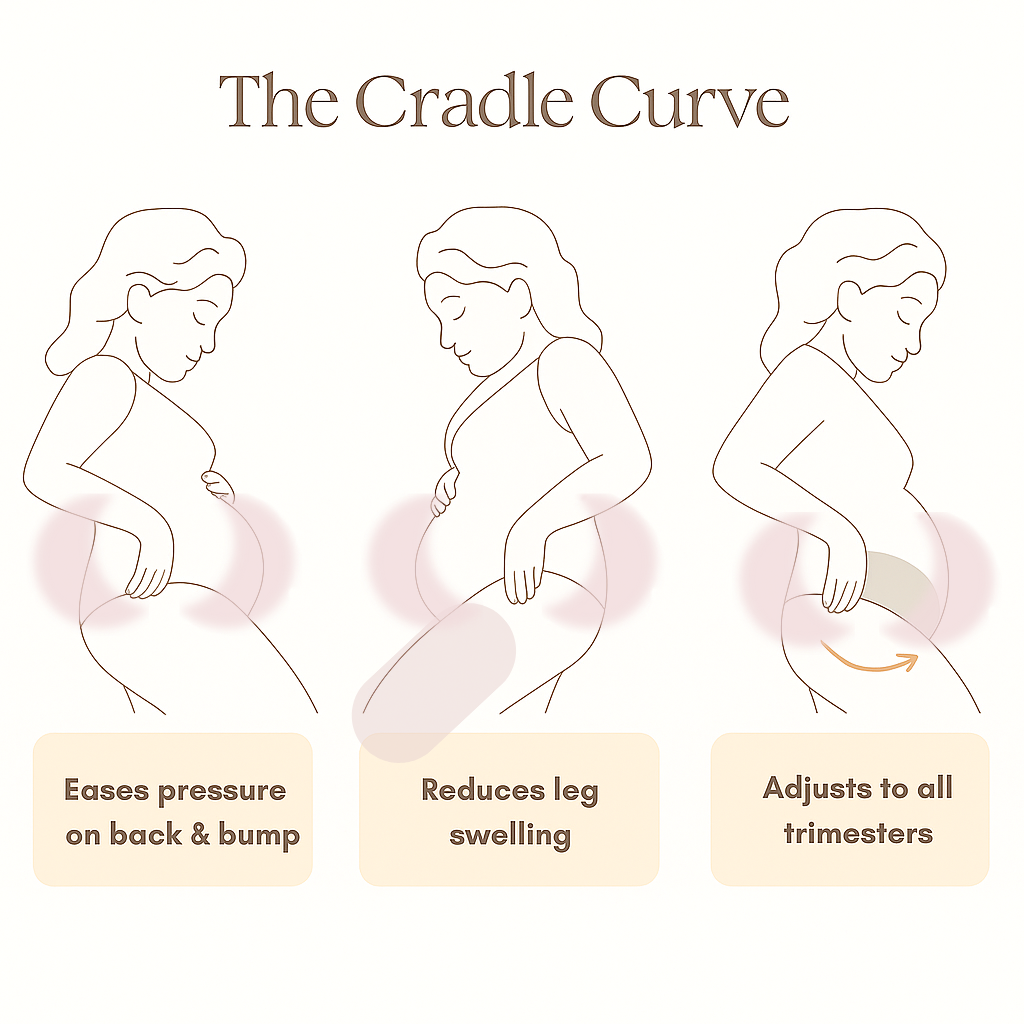 The Cradle Curve Pregnancy Pillow